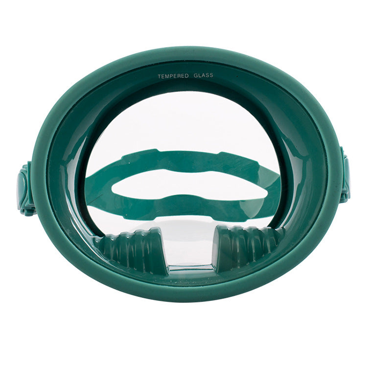 Panoramic Wide Field Of Vision Diving Goggles Anti-fog Silicone Waterproof Snorkeling