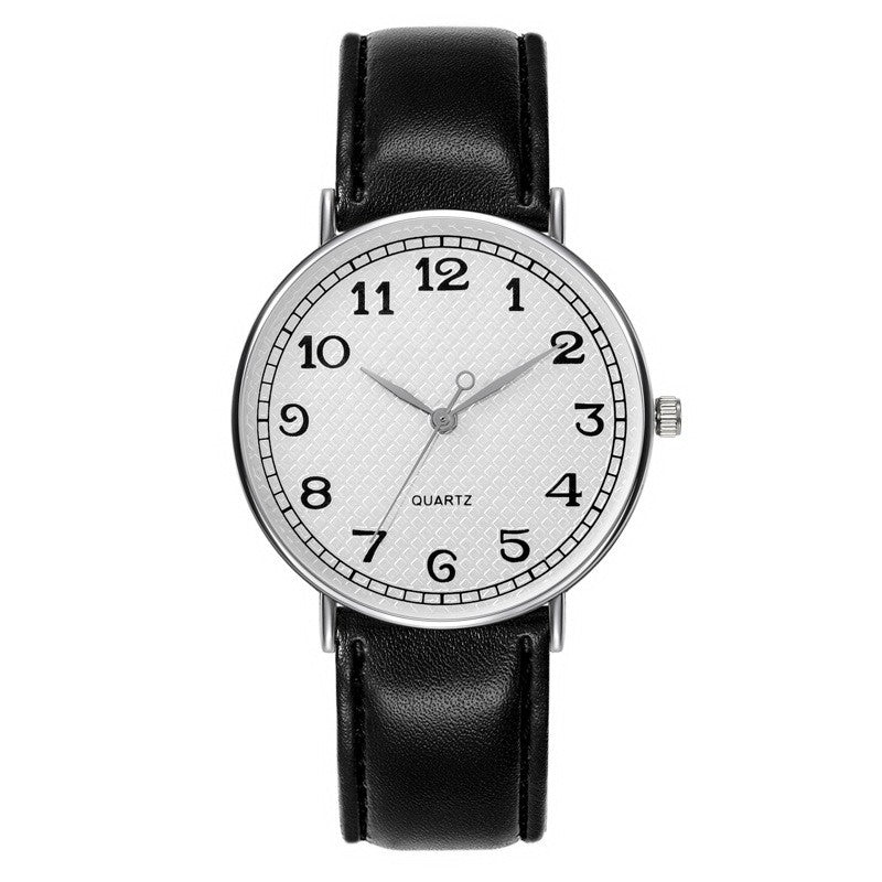 Men's Fashion Casual Thin Belt Quartz Watch