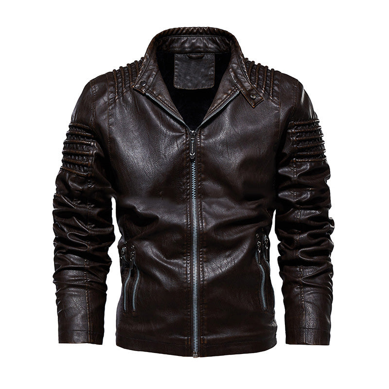 Men's leather clothing