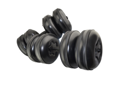 Adjustable 20-25 KG Water-filled Dumbbell for Men Home Fitness  Arm Muscle Training Equipment Portable Convenient Water Injection Dumbb