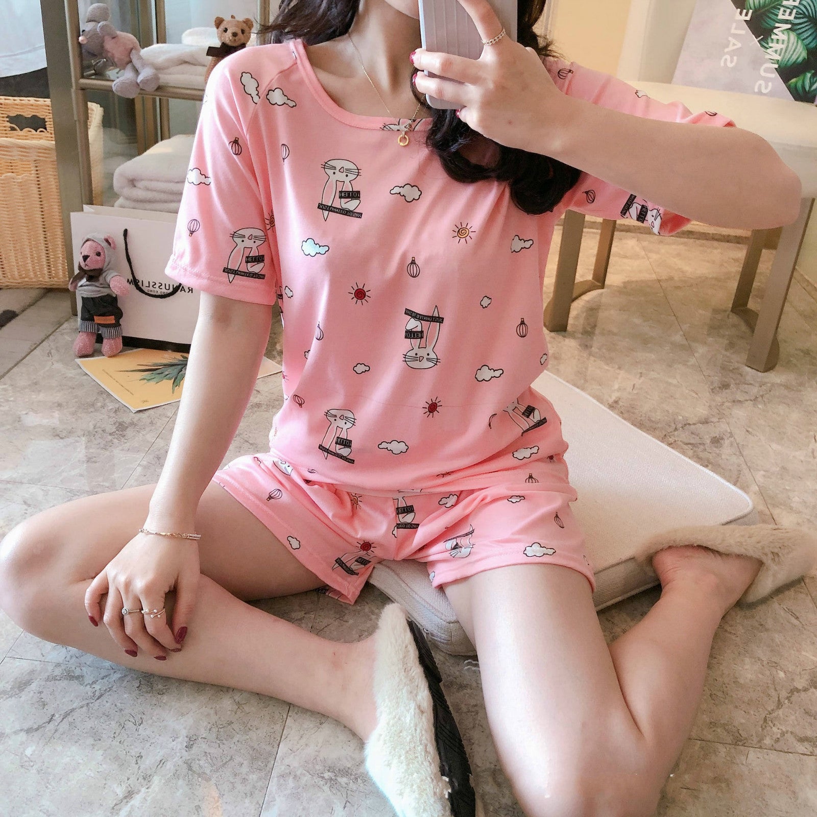 Cute cartoon pajamas