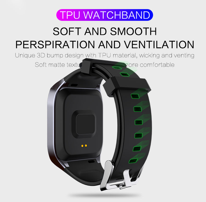 ChatGPT Color Screen Bluetooth Sports Bracelet with Pedometer and IP68 Waterproof
