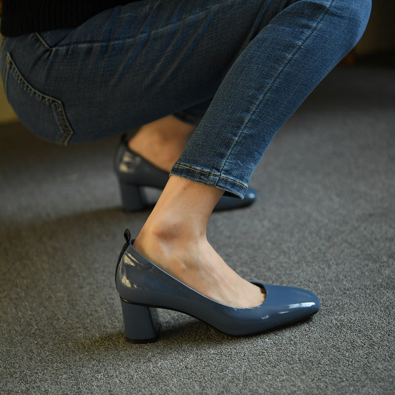 Women's thick heel women's shoes