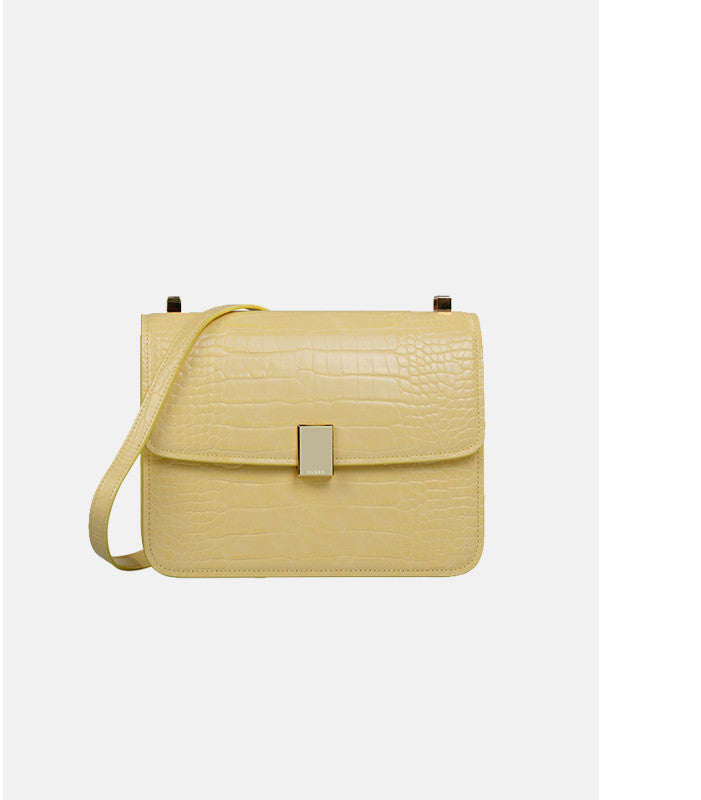 Pattern Women's New Underarm All-match Light Luxury Messenger Tofu Bag