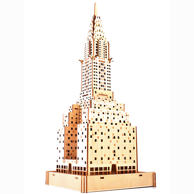 Chrysler Building Wooden Toys