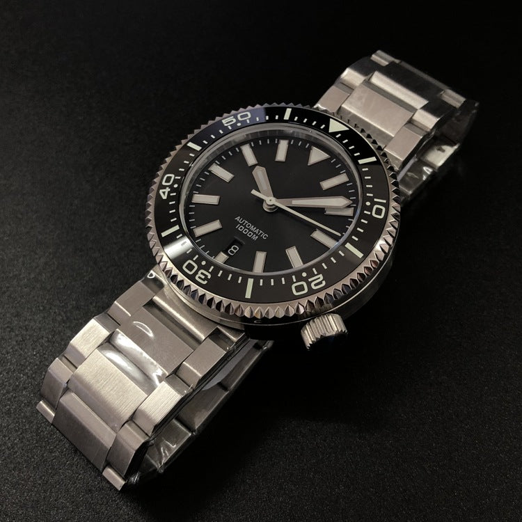 Deep diving waterproof ice hockey mechanical watch - NH35