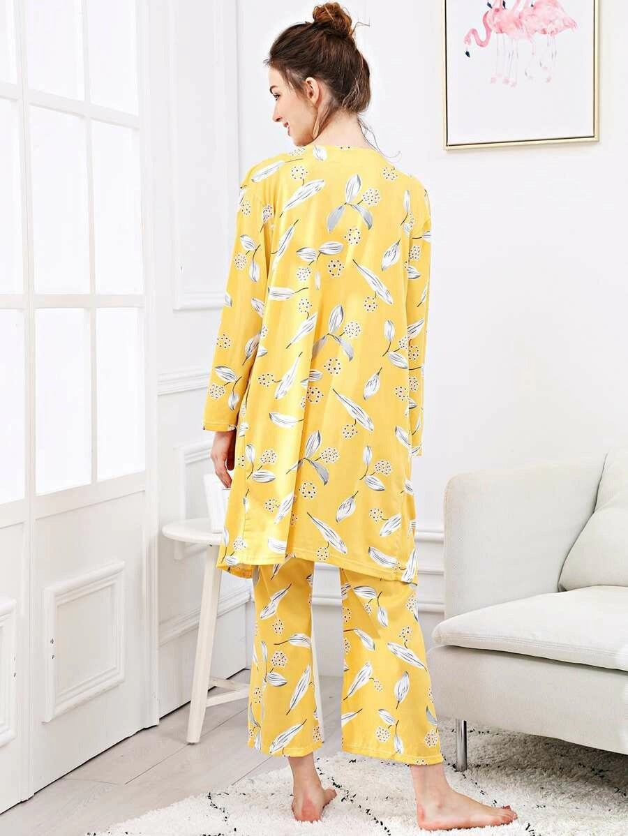 Three-piece pajamas