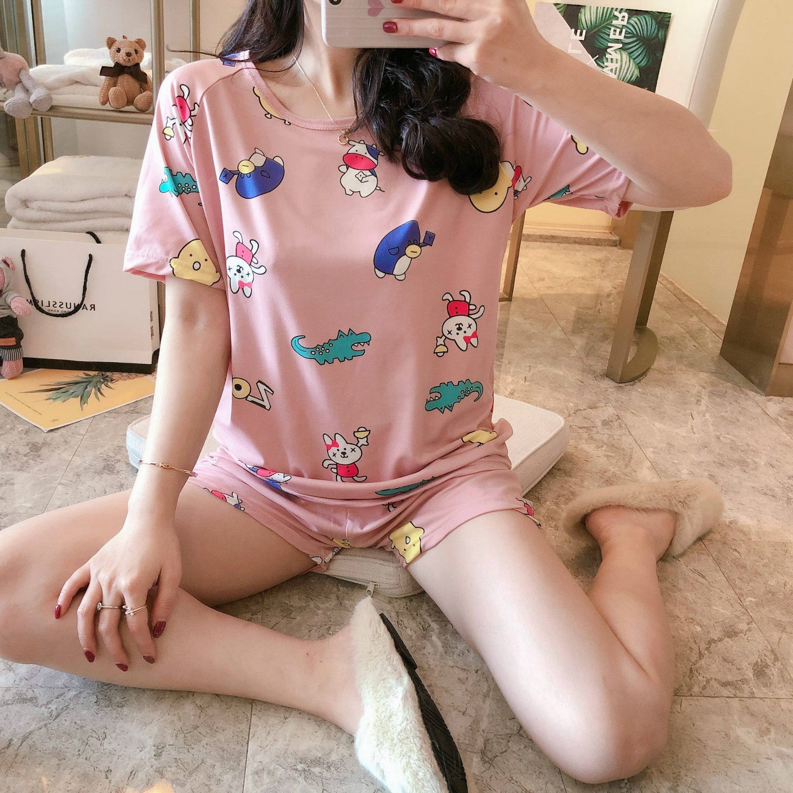 Cute cartoon pajamas