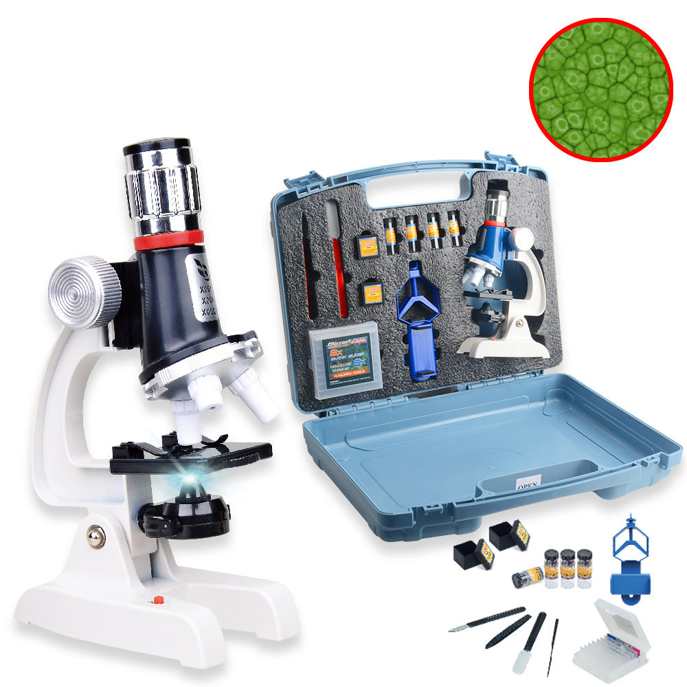 Science And Education 1200 Times Alloy Biological Microscope