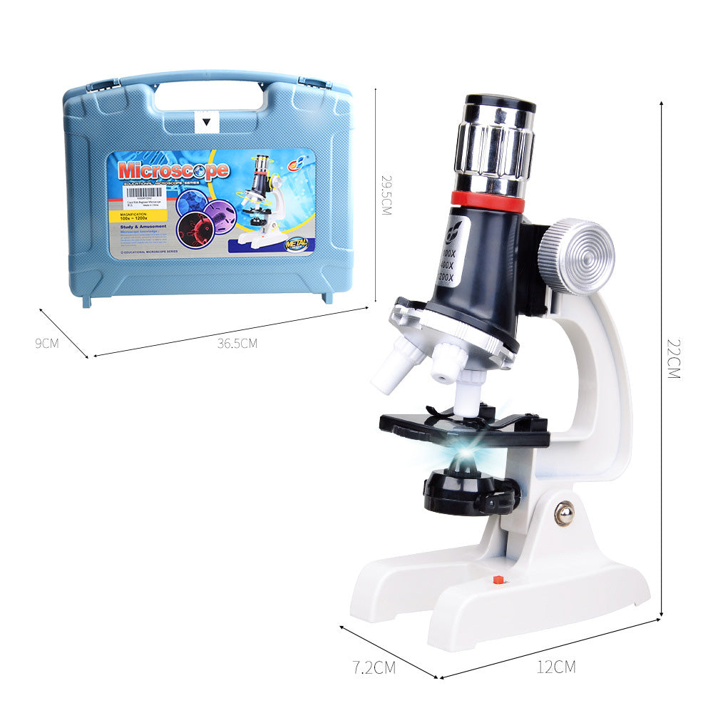 Science And Education 1200 Times Alloy Biological Microscope