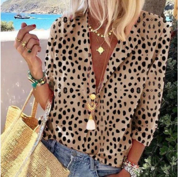 long-sleeve-ladies-leopard-print-casual-suit-collar-shirt