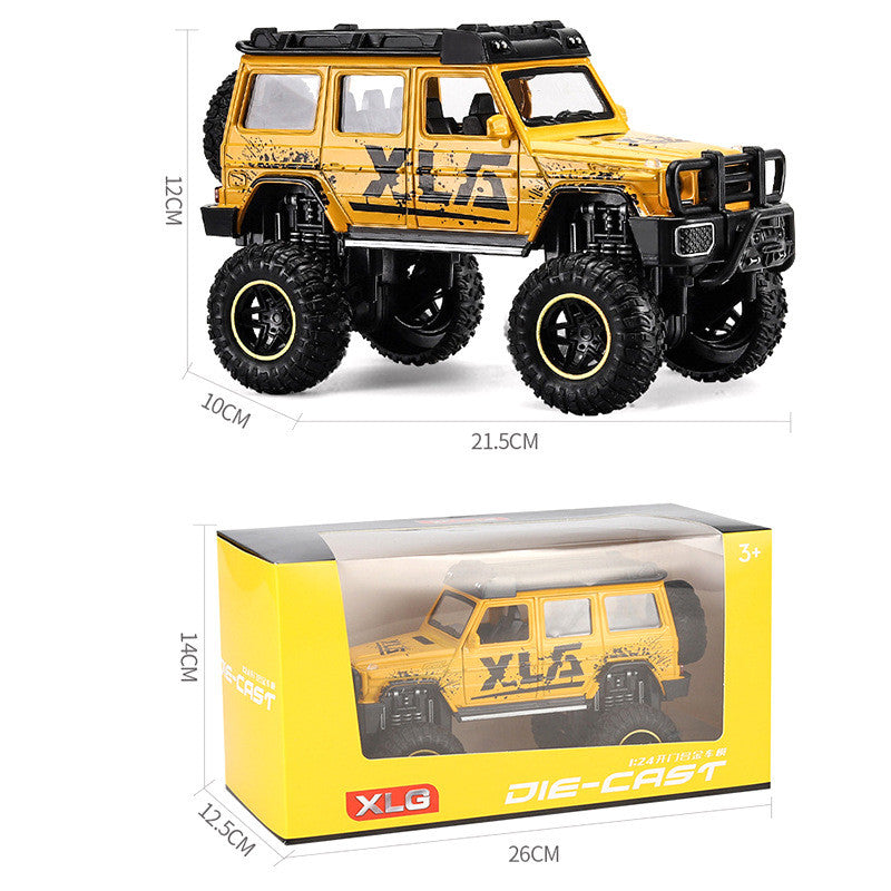 Simulation BRABUS Alloy Car Model Modified Version  Off-road Car Model Toy