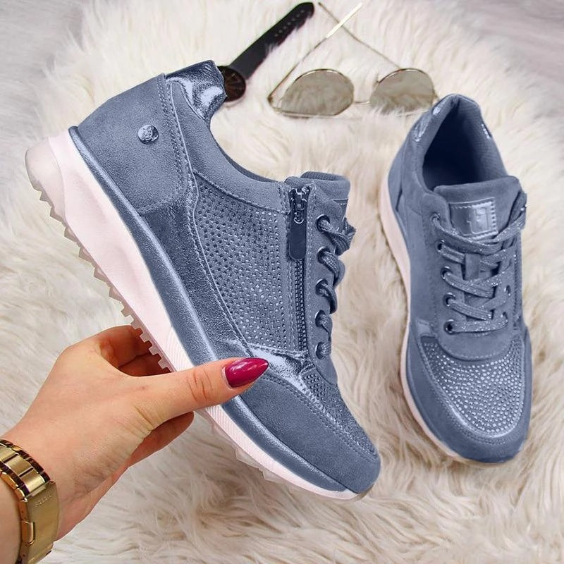 Thick-soled Daddy Shoes Women's Solid Color Casual Shoes Women's Shoes