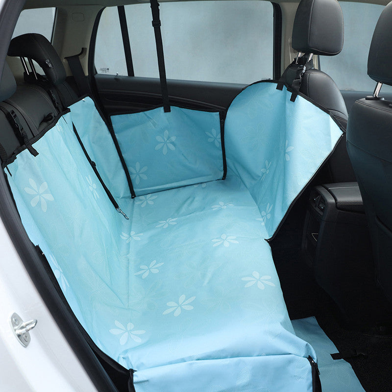 Dog Car Mats for Golden Retrievers: Waterproof and Dirt-Resistant Pet Cushions as Rear Car Mats and Seat Covers