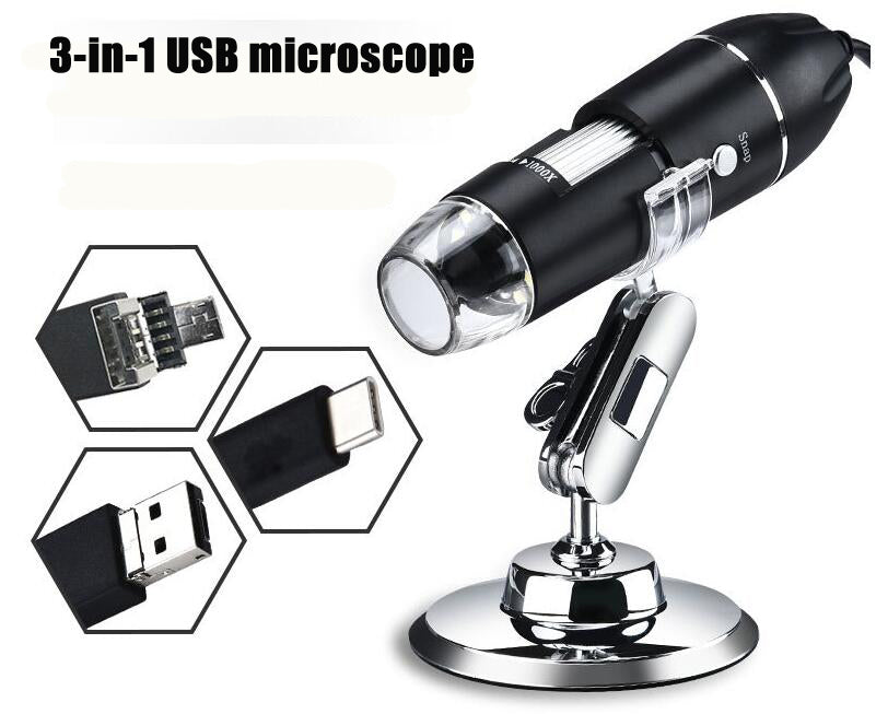 Customized the New 1000 Times Portable High-definition Digital Microscope Magnifier