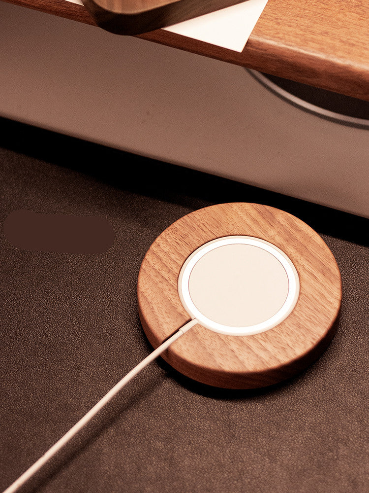 magnetic-wireless-charger-solid-wood-bracket-base
