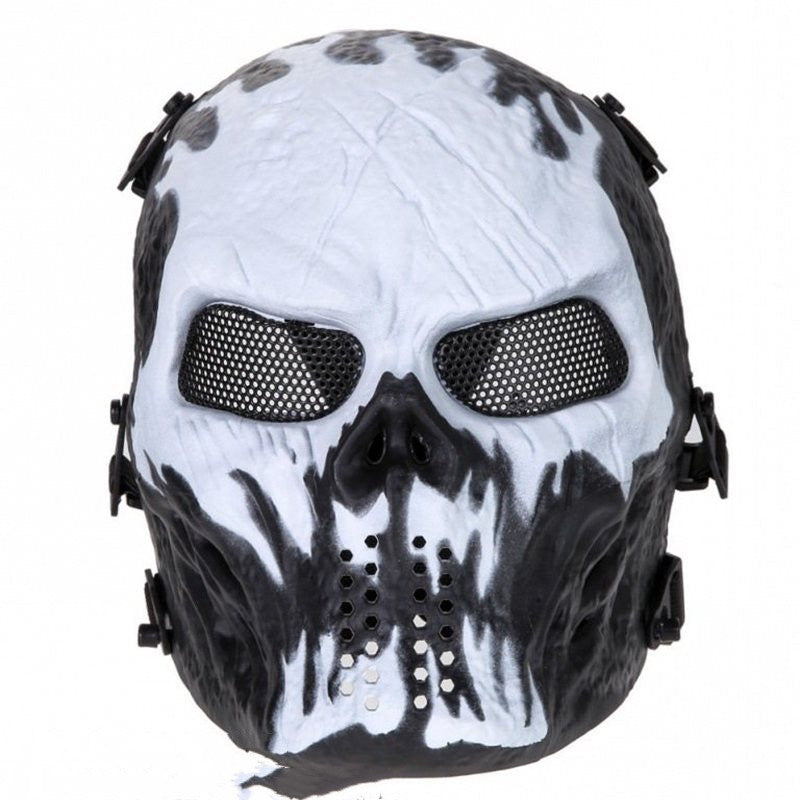 Skull Mask Tactics Outdoor Full Face Mask Field Shield Mask