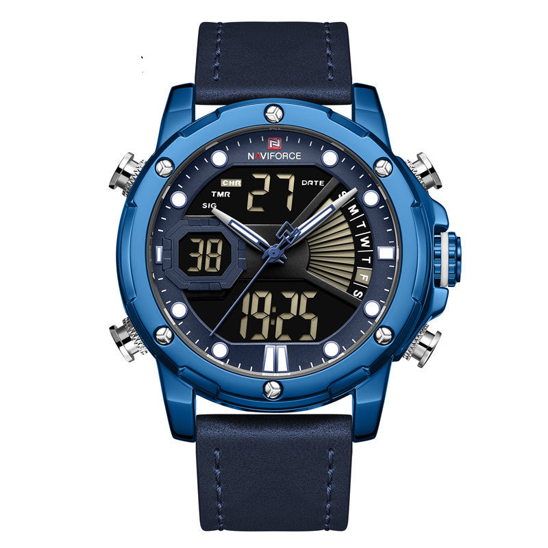 Naviforce 9172 Men's Quartz Watch with Calendar