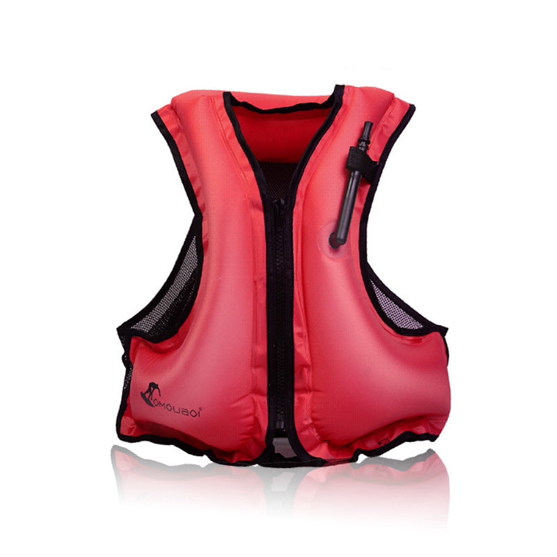 Spot Inflatable Life Jackets, Children's Snorkeling Buoyancy Vest, Adult Free Size Buoyancy Boat Fishing Life Jackets