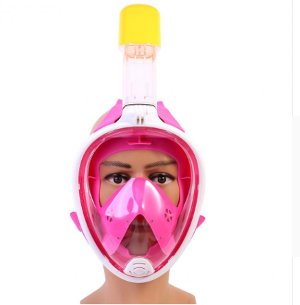 Gopro diving mask full dry snorkel silicone waterproof anti-fog snorkeling mask