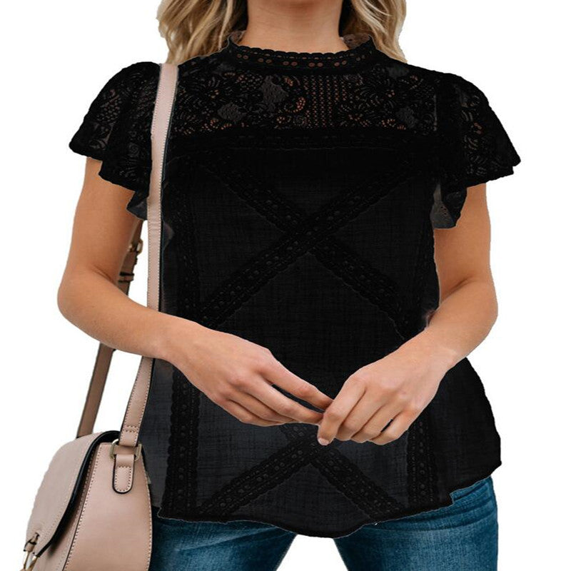 lace-geometric-stitching-lace-top