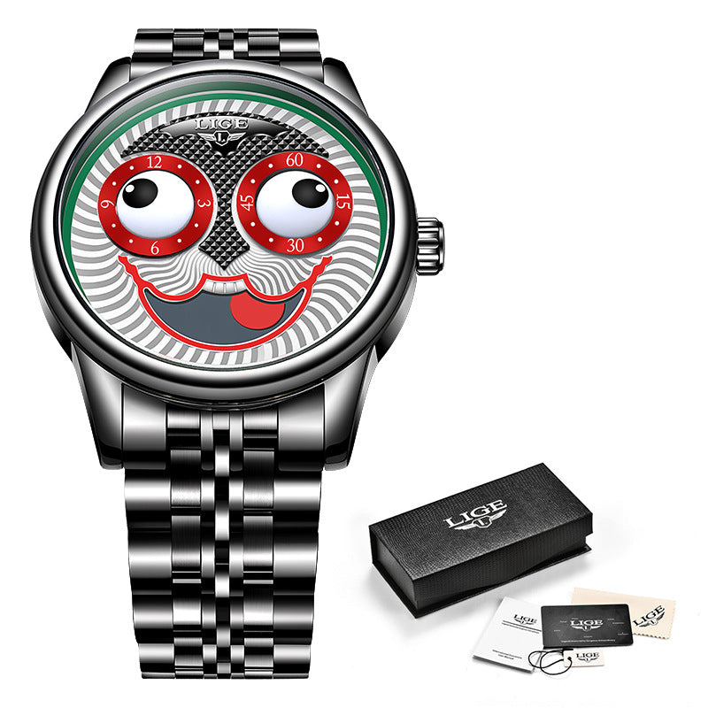 Men's mechanical watch clown watch