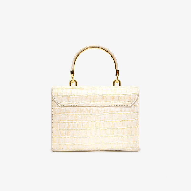 Small Design  Pattern Leather Bag Light Luxury Shoulder