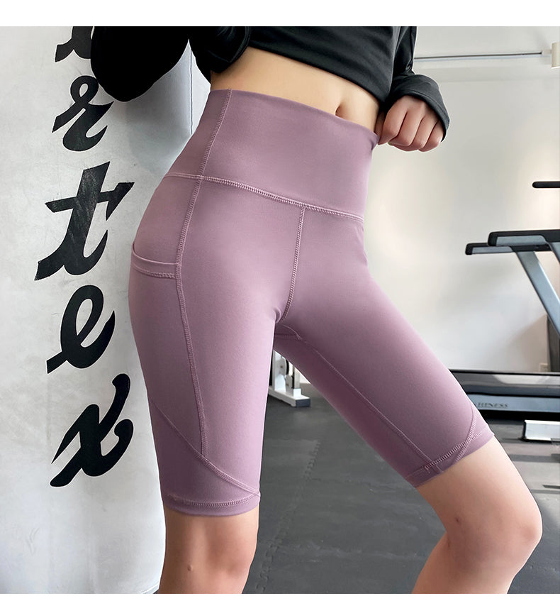 hip-lifting-exercise-running-training-fitness-five-point-leggings