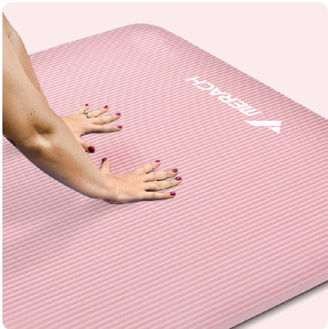 Men and women widened home fitness yoga mat
