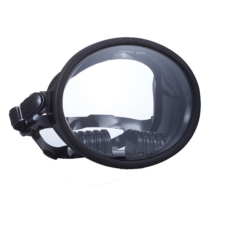 Panoramic Wide Field Of Vision Diving Goggles Anti-fog Silicone Waterproof Snorkeling