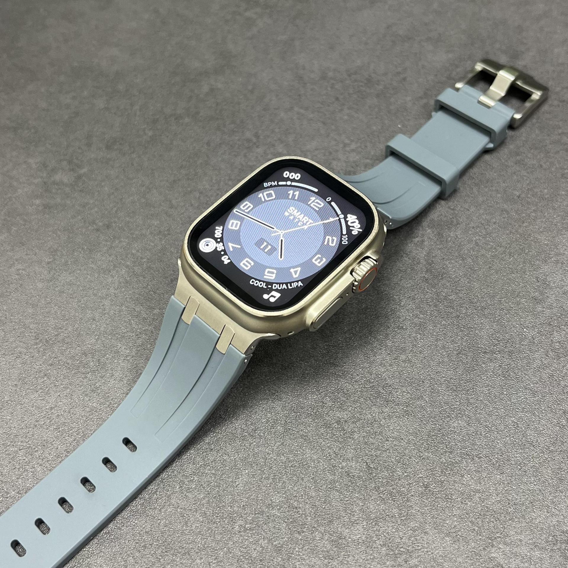 Apple Watch Ultra Watch Strap Liquid Silicone