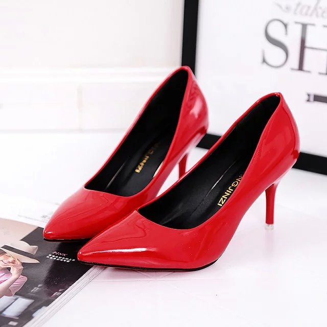 Lady high heels