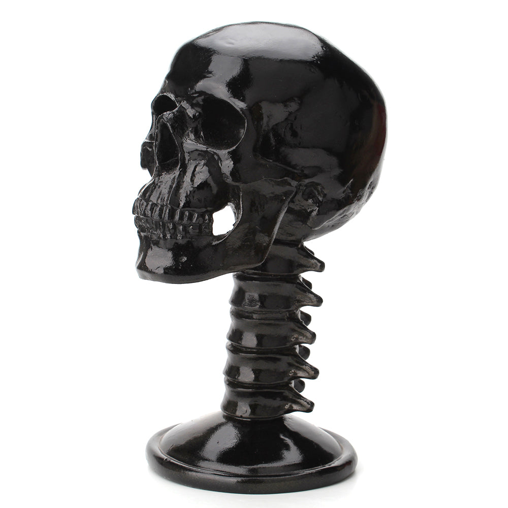 Skull Ornaments Glasses Frame Black Porch Table Decoration Furnishings