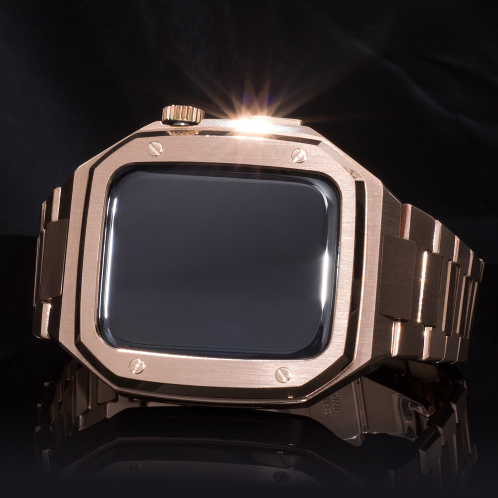 Watch Integrated Stainless Steel Metal Protective Case