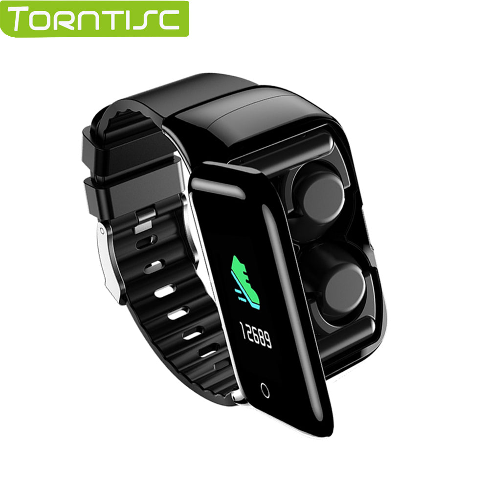 M7 2-in-1 Smartwatch with Bluetooth Headset and Health Monitoring
