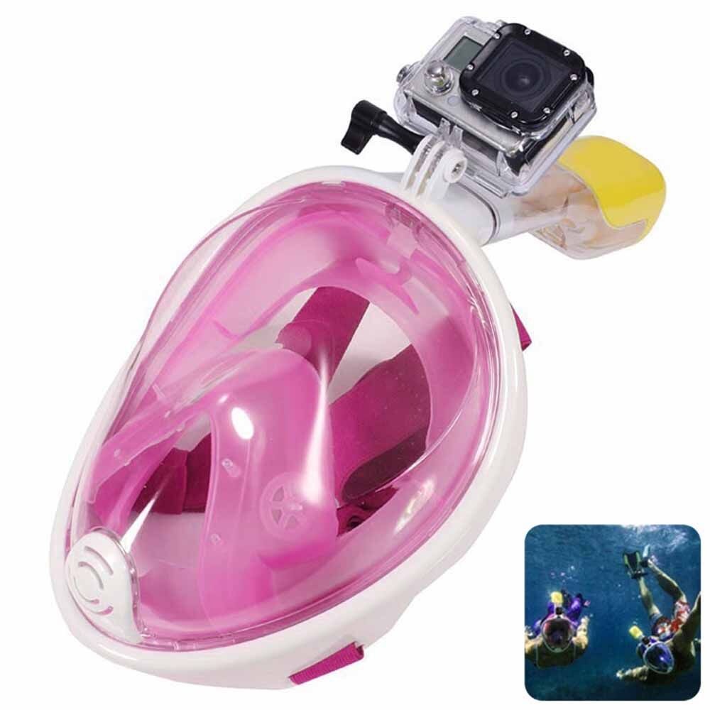 Snorkeling full cover silica gel full dry submersible mirror GoPro antifogging snorkeling equipment for submersible