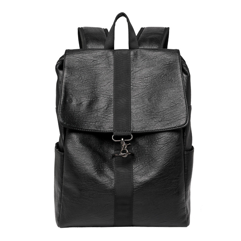 Fashion Summer Large Capacity Travel Bag Soft Leather Man