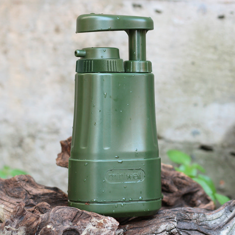 Single Soldier Water Purifier Outdoor Supplies Portable Survival Camping Sports Emergency Filter