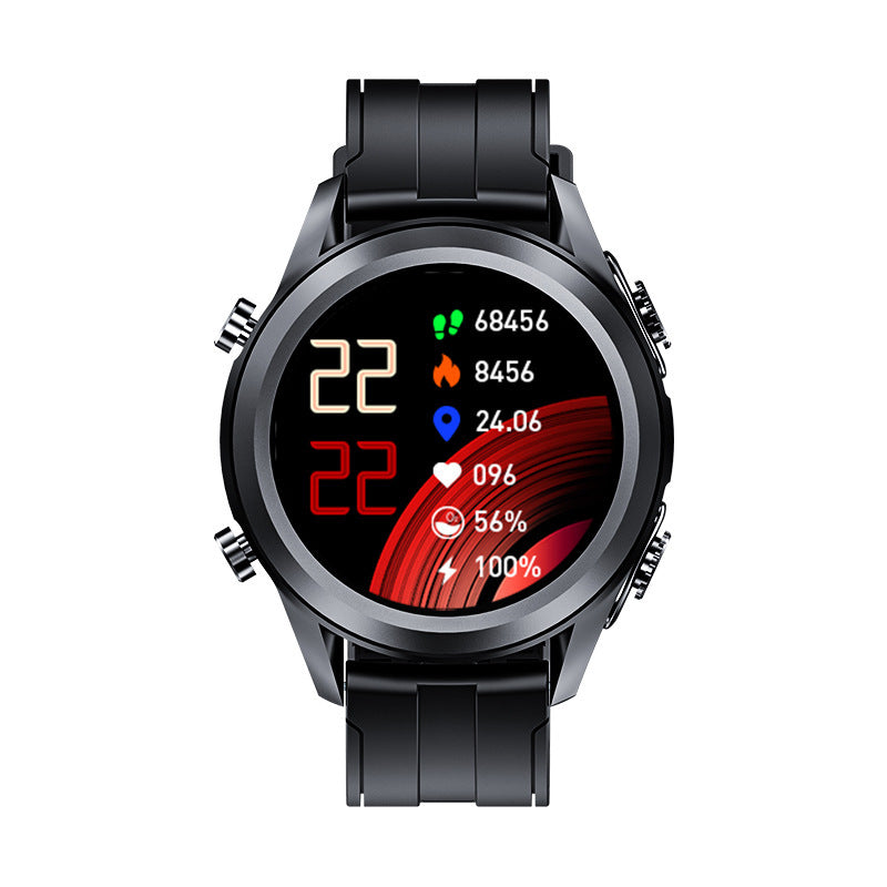 Men's Bluetooth Headset Smart Watch with Heart Rate and Blood P