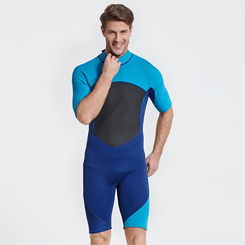 Warm And Cold Long-sleeved Snorkeling Sunscreen Surfing Suit