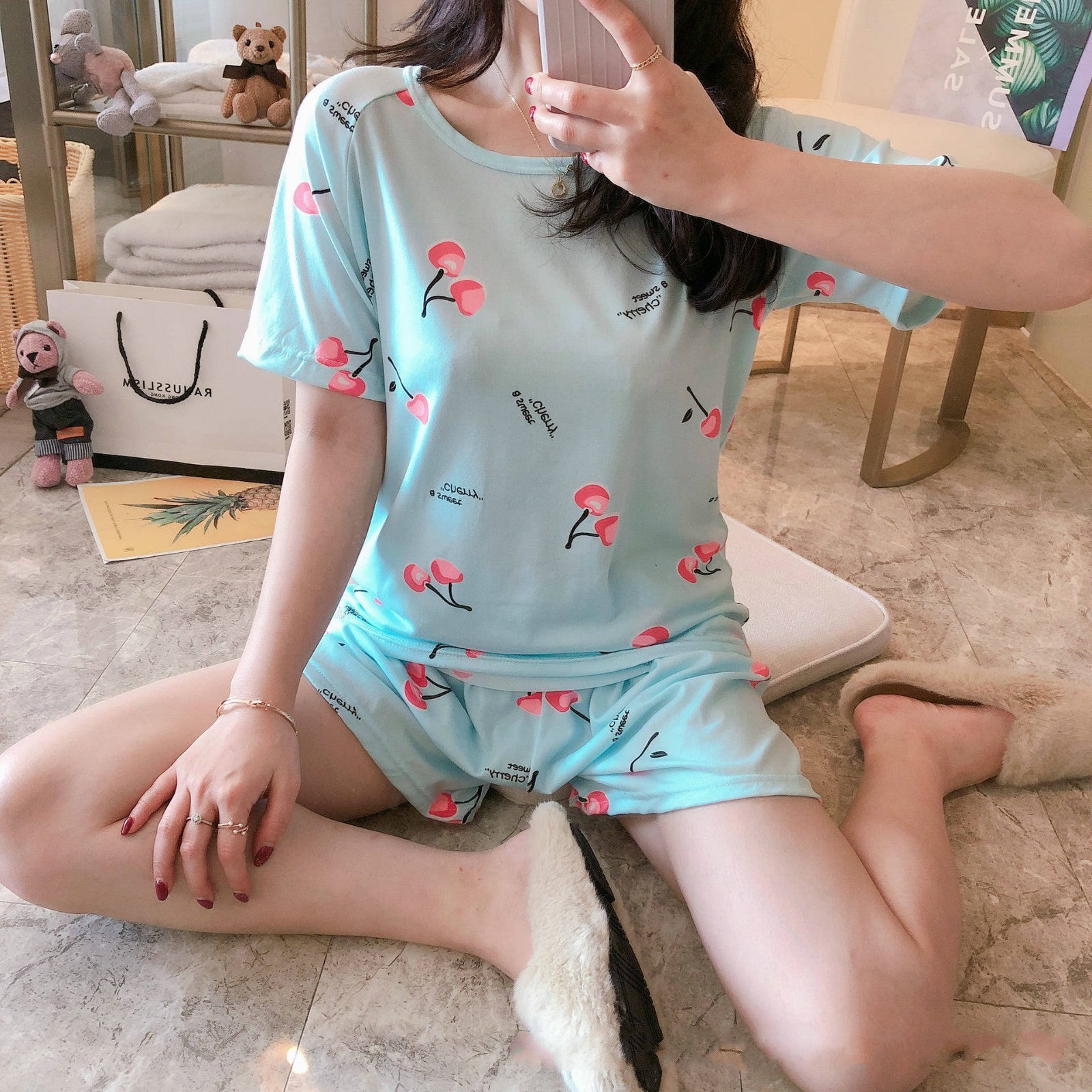 Cute cartoon pajamas