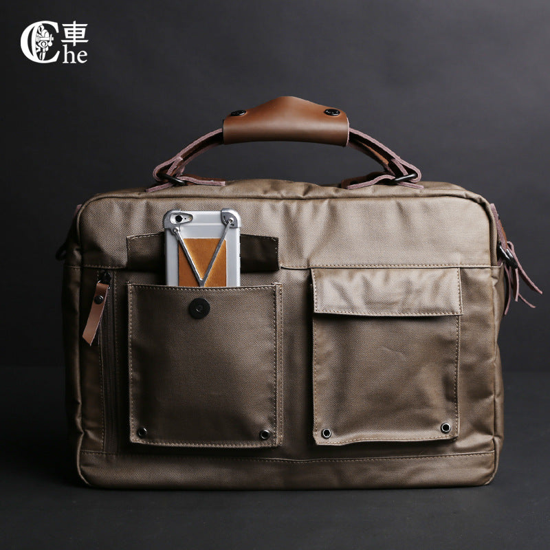 Dpark 14/15 inchLenovo laptop bag with single shoulder slung men business handbag