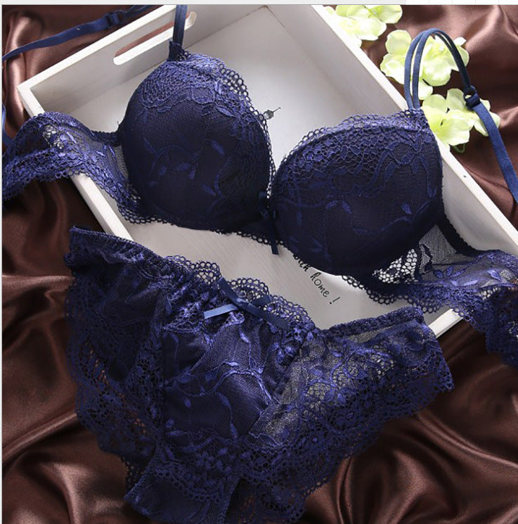 Sexy Lingerie Full Lace Bra Set