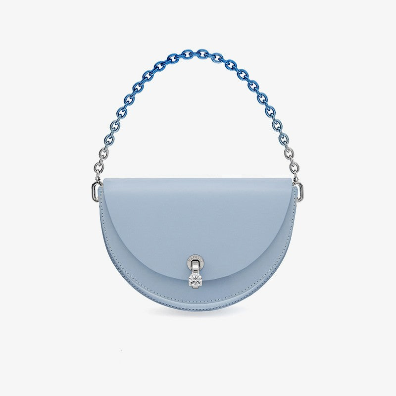 Women's Fashion Diamond Lock Small Design Shoulder Messenger Bag