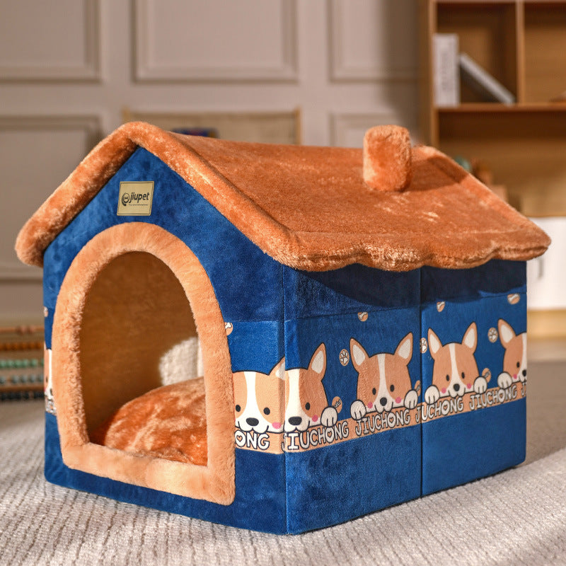 Versatile pet products for all seasons, featuring removable and washable warmth, perfect for winter.