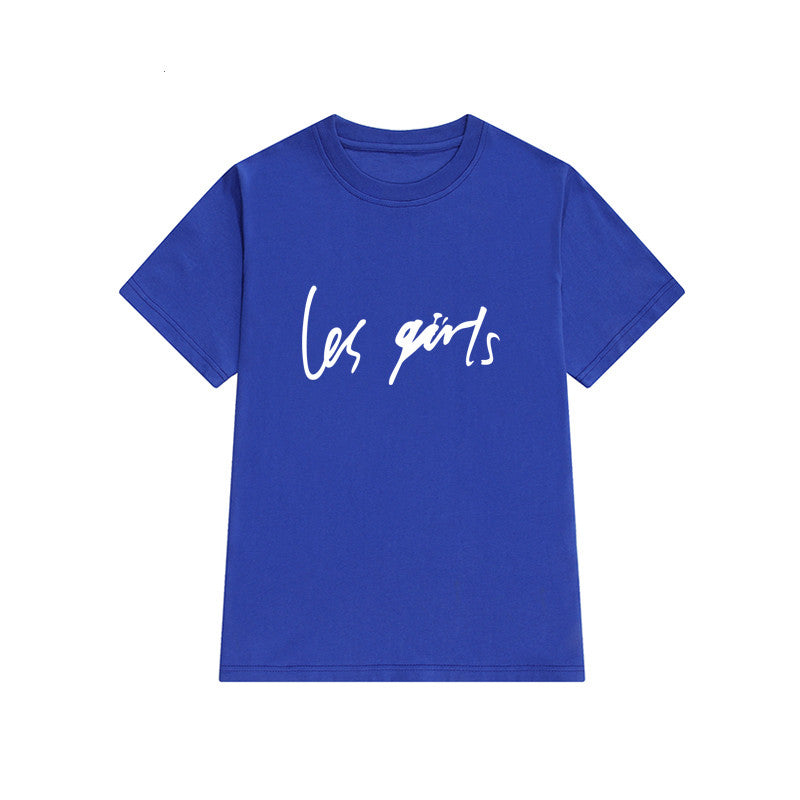 new-handwritten-letters-les-girls-printed-loose-short-sleeved-t-shirt-women