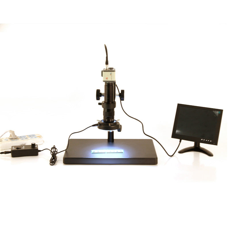 Adjustable Ring Light Source For Stereo Electron Microscope