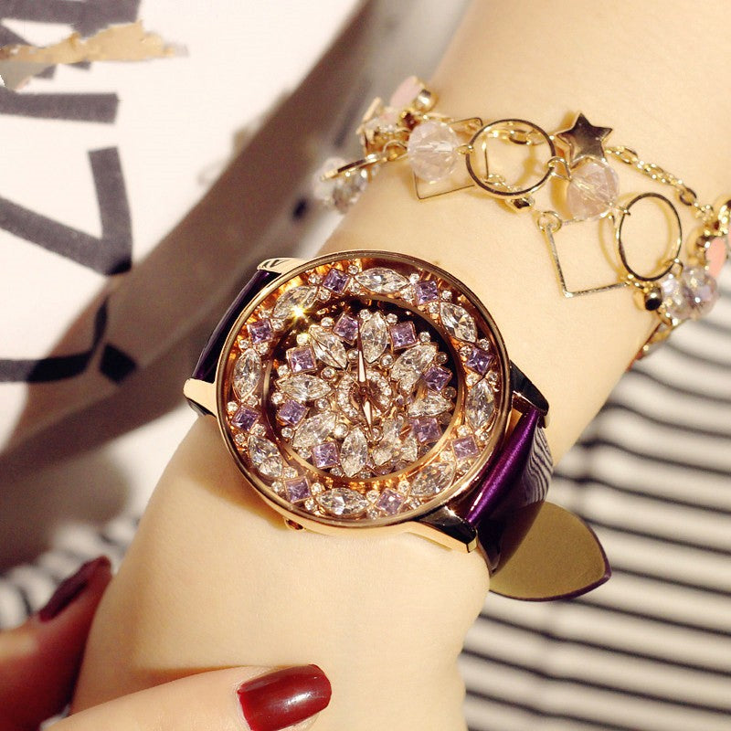 Women's Luxury Waterproof Diamond British Watch