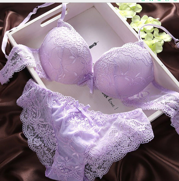 Sexy Lingerie Full Lace Bra Set