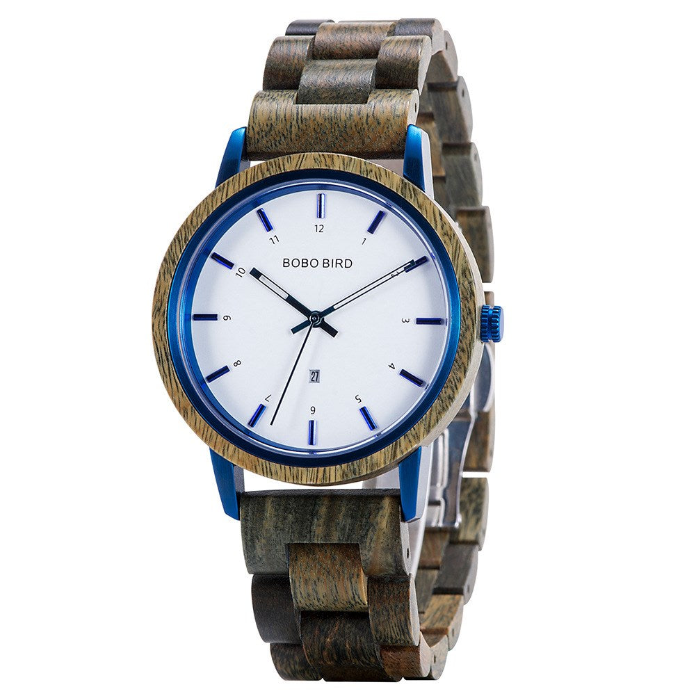 Business leisure men's Wooden Watch